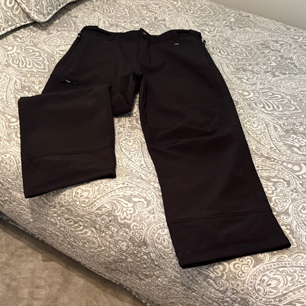 Men's Black Ski Pants